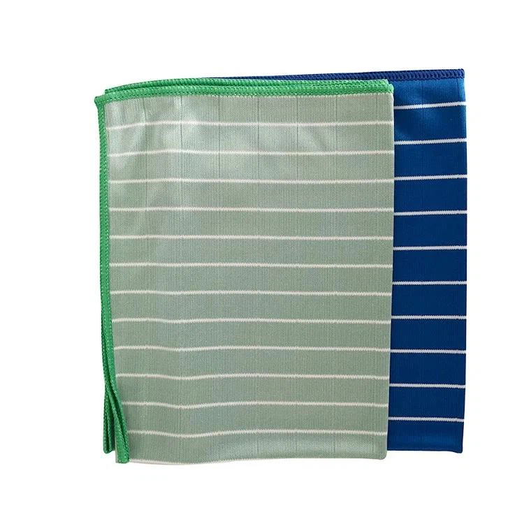 Modh glantacháin microfiber